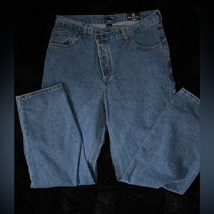 FashionNova cross waist jeans